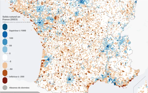 Démographie : Où la France perd-elle des habitants ?