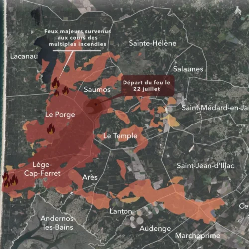 🔥 Incendies en Gironde : l’embrasement d’un territoire
