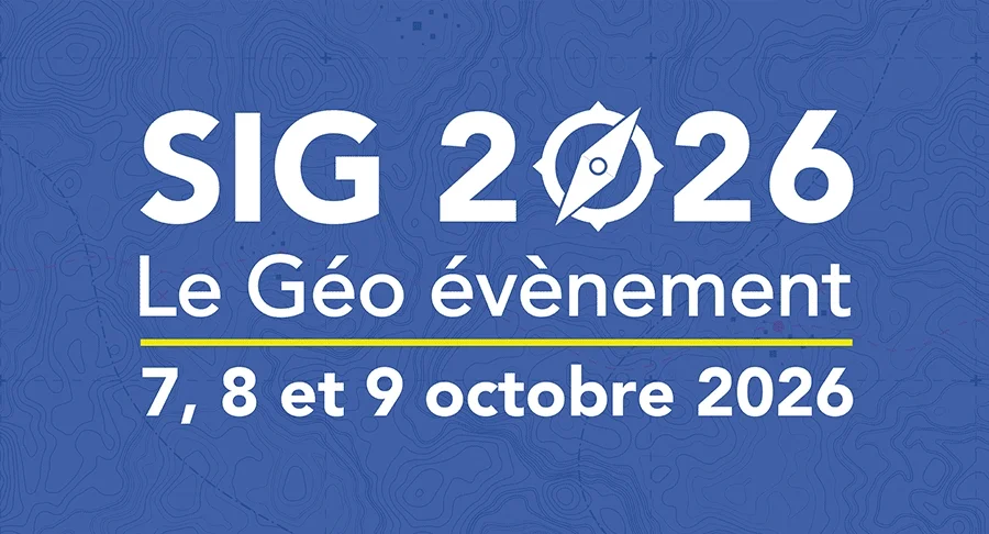 SIG 2026, le Géo événement